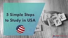 Study in United States in 5 Simple Steps