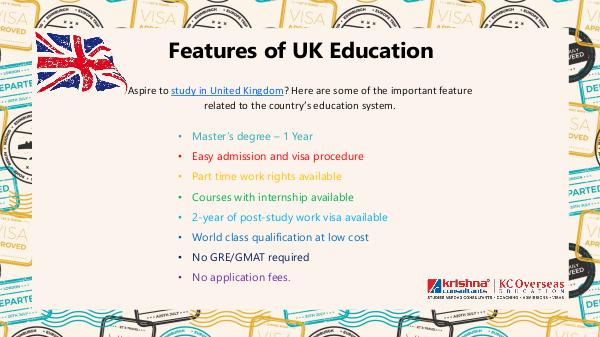 Study in UK for International Students Features of UK Education