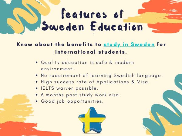 Important Points Related to Study in Sweden Features of Sweden Education