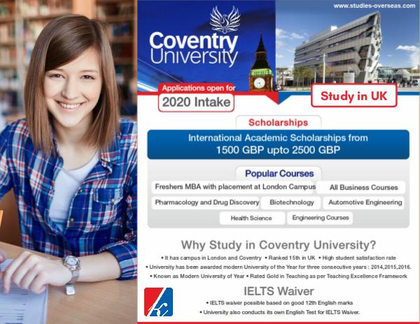Why Study in Coventry University Coventry University UK