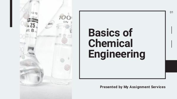 Basics Of Chemical Engineering