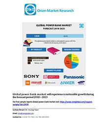 Global power bank market, Forecast, Market Analysis, Global Industry
