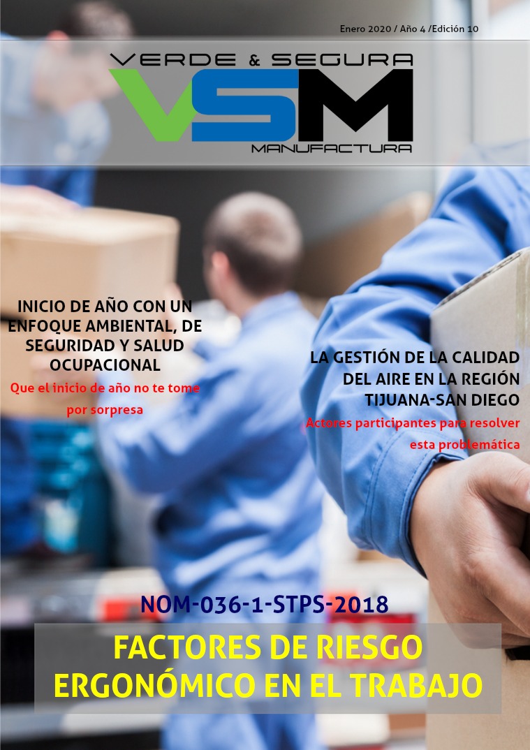 Revista Verde & Segura Manufactura Edición 10. Enero 2020