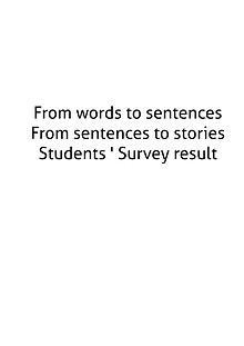 From Words To Sentences
