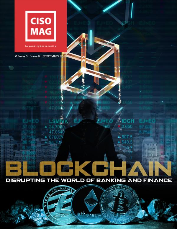 CISO MAG - Cyber Security Magazine & News BLOCKCHAIN - Sept 2019