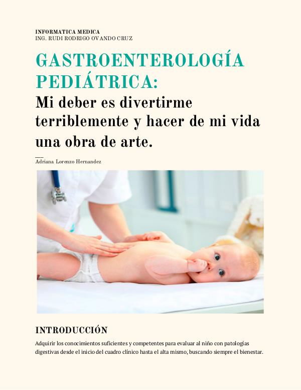 gastroenterologia pediatrica Adriana lorenzo hernandez - cuaderno artículos med