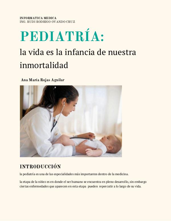 pediatría Ana Maria Rojas Aguilar - cuaderno artículos medic