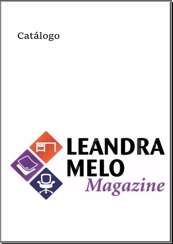 Catálogo Magazine Leandra Melo Catálogo Finalizado