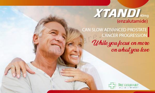 Drugssquare - International Speciality Pharmacy Buy Xtandi 40mg Enzalutamide Capsules Online