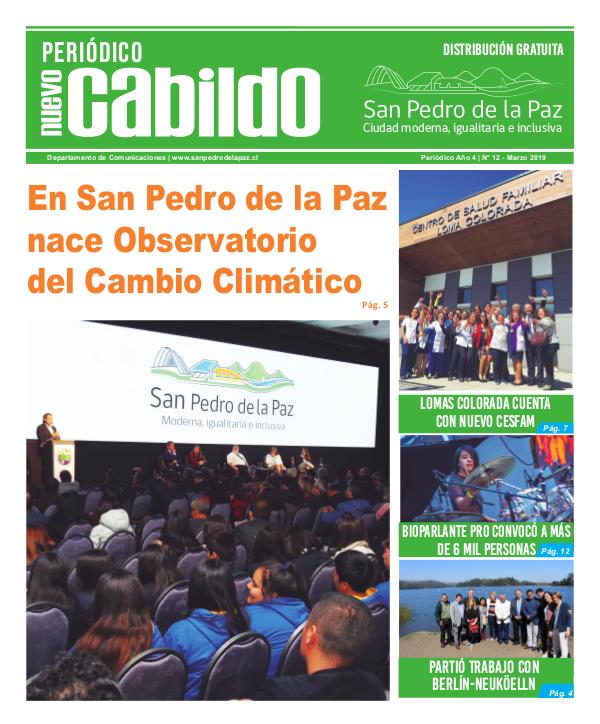 Periódico Nuevo Cabildo 2019 Periódico Nuevo Cabildo Marzo 2019