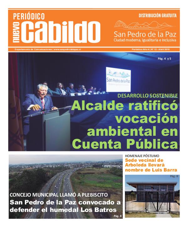 Periódico Nuevo Cabildo 2019 Periódico Nuevo Cabildo Abril 2019