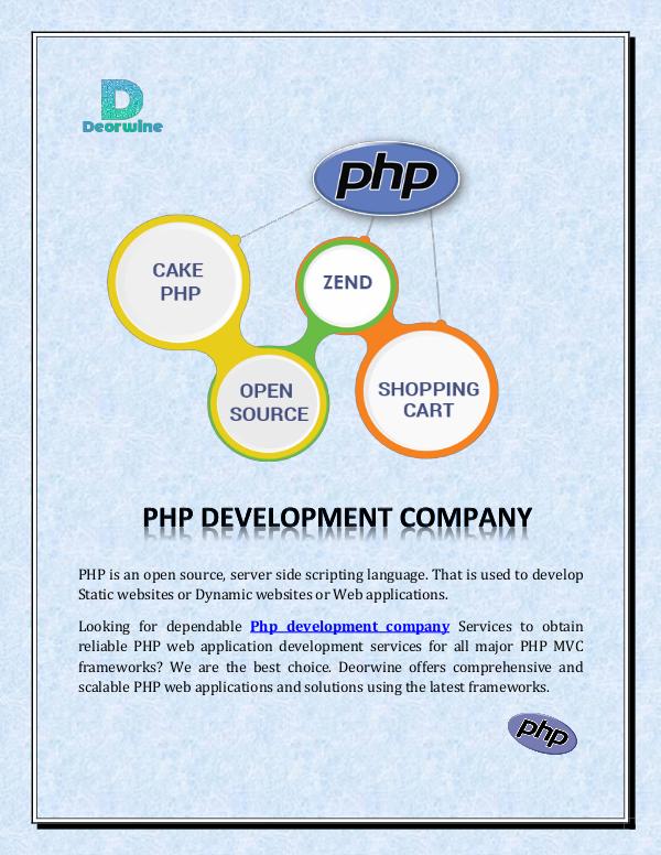 PHP Development Company Php Development Company