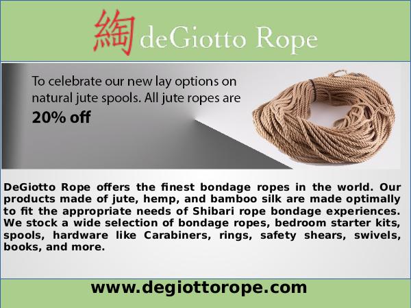 Bondage Silk Rope