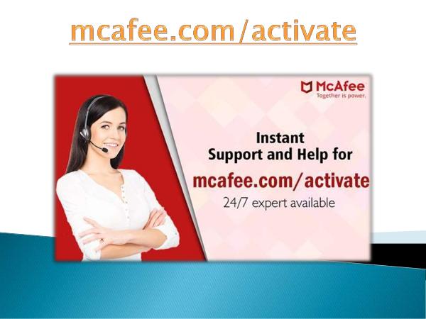 mcafee.comactivate