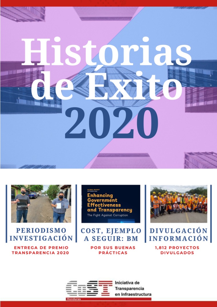 Historias de Éxito CoST Honduras 2020 Diciembre 2020