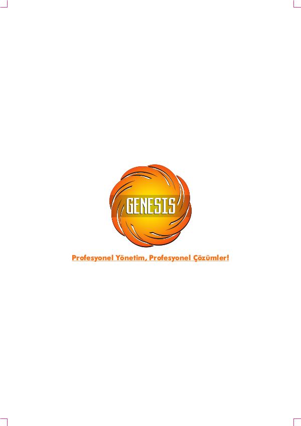 Genesis Yönetim - E-Katalog Katalog -1-