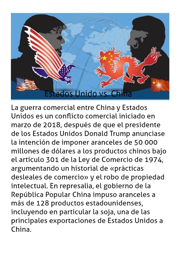 Guerra Comercial China vs. Estados Unidos