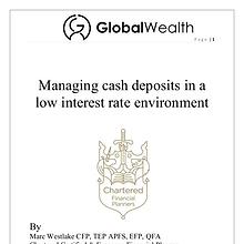 Managing cash in a low interest rate environment