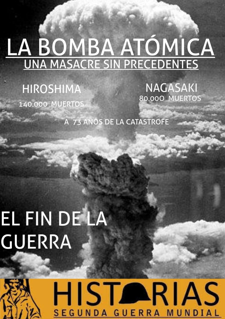 Bombas atomicas en la 2 G, Mundial Bombas atómicas en Japón