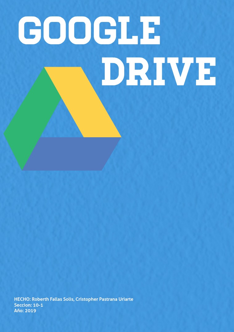 Mi primera publicacion Google Drive