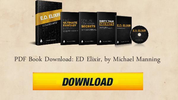 ED Elixir Ebook Michael Manning PDF Free Download Review