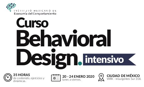 Brochure Behavioral Design CDMX 2019 Brochure Behavioral Design CDMX Ene 20 PDF