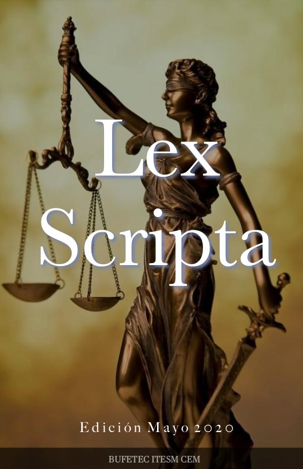 Lex Scripta Mayo 2020