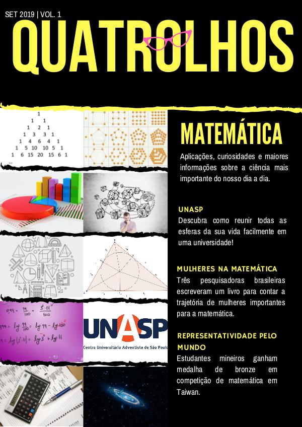 Quatrolhos - a revista de matemática mais querida do Brasil Volume 1