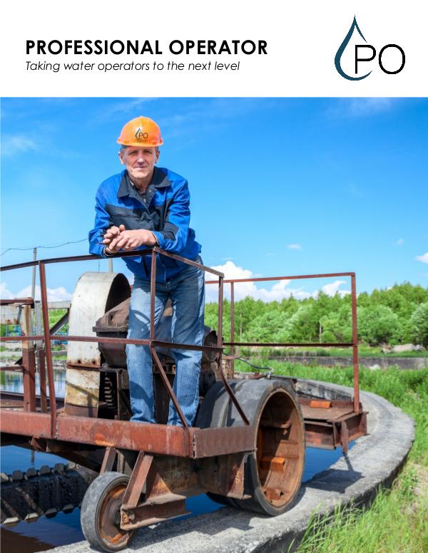 Professional Operator Program Taking Water Operators To The Next Level