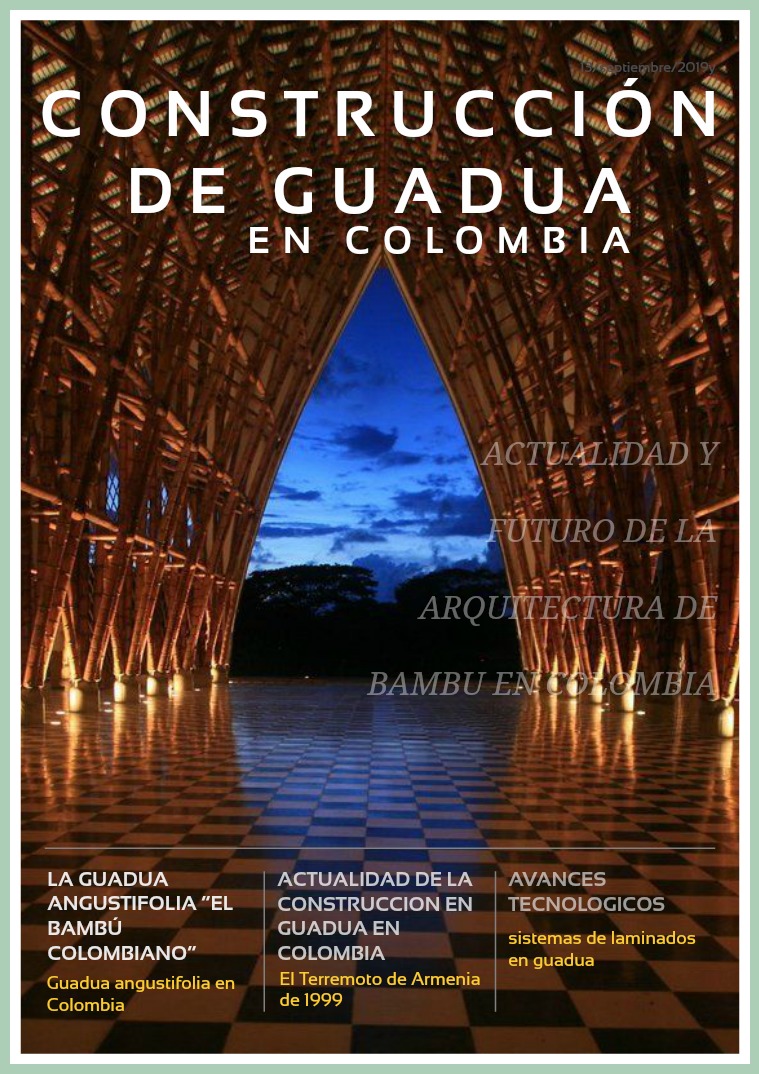 Mi primera publicacion La guauda en Colombia