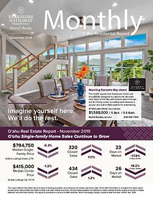 Monthly Oʻahu Residential Report