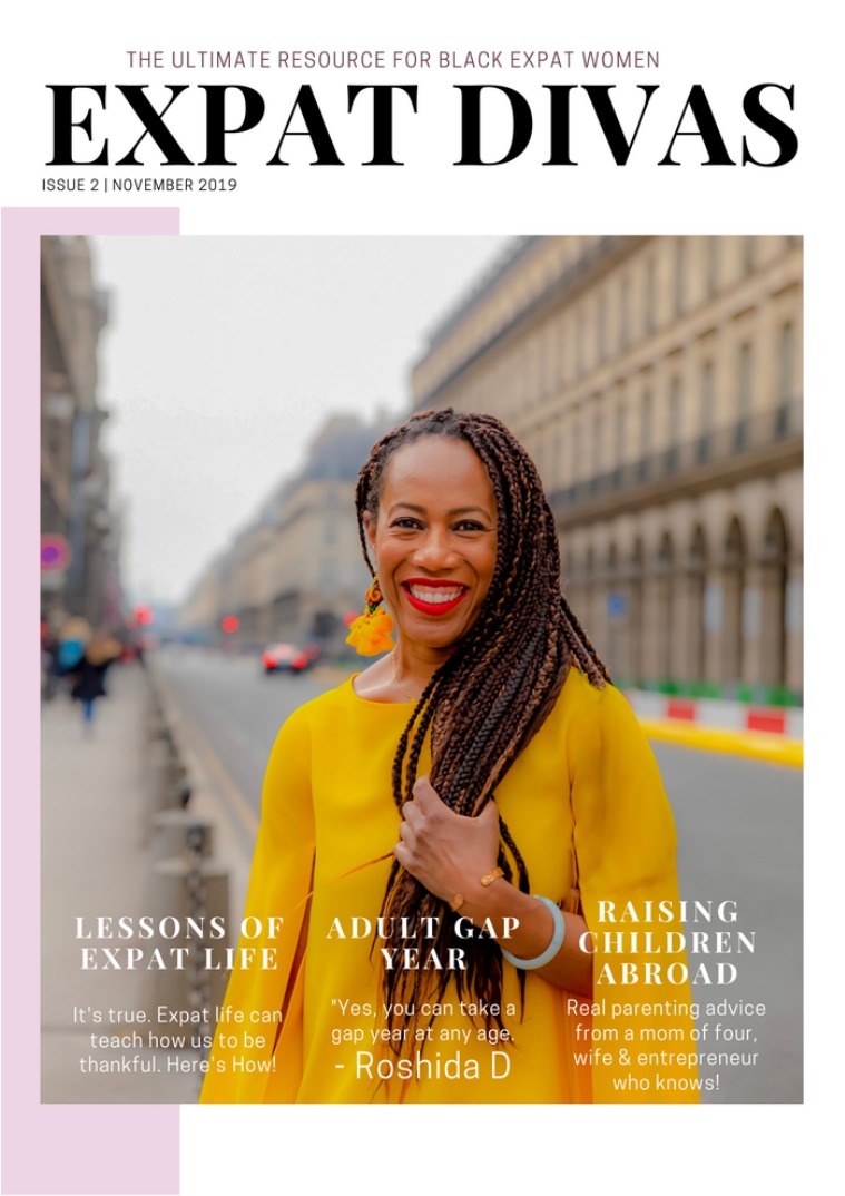 Expat Divas Magazine Gratitude Issue November 2019