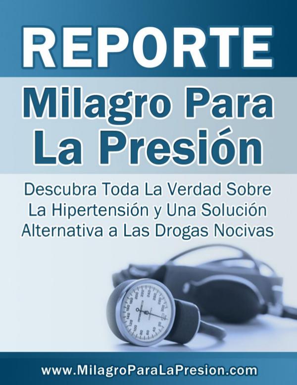 Milagro Para La Presion PDF / Libro Gratis Descargar Martín Teixido Milagro Para La Presion Avis