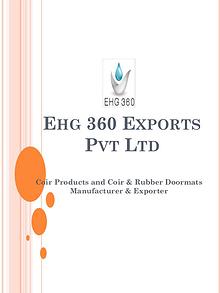 Coir Products & Coir & Rubber Doormats Manufacturer & Exporter