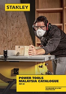 STANLEY - Power Tools Malaysia Catalogue 2021-2022