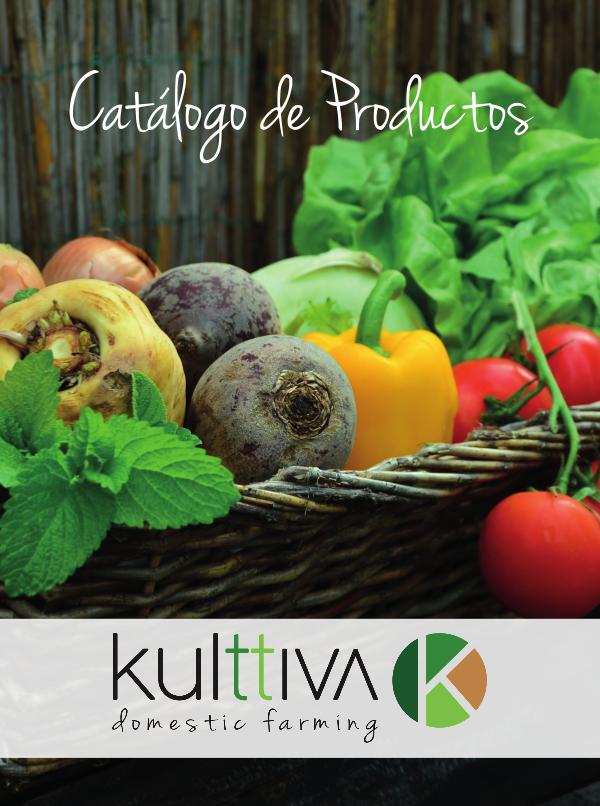 Catálogo de Productos Kulttiva Catálogo Kulttiva