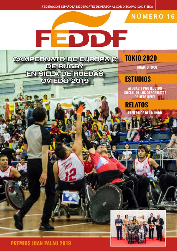 nº 1 -Boletín Oficial FEDDF 16 - BOLETÍN FEDDF Octubre 2019