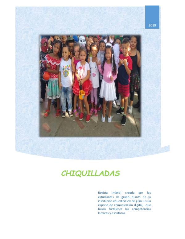 Revista digital Chiquilladas artículos revista escolar 1