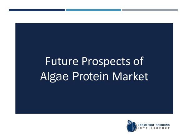 Knowledge Sourcing Intelligence Algae Protein Market