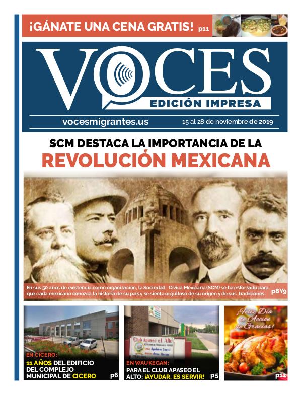 VOCES Edición Impresa (Nov 15, 2019)