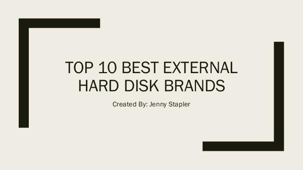 Top 10 Best External Hard Disk Brands Top 10 Best External Hard Disk Brands