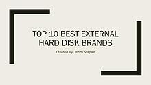 Top 10 Best External Hard Disk Brands