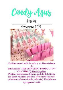 Catalogo Noviembre 2019 Candy Agus