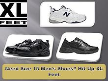 Need Size 15 Men’s Shoes? Hit Up XL Feet