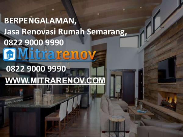 Jasa Renovasi Rumah Semarang