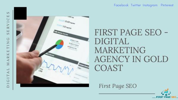 First Page SEO FIRST PAGE SEO - DIGITAL MARKETING AGENCY IN GOLD