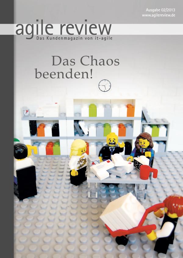 agile review Leseprobe Das Chaos beenden (2013/2)