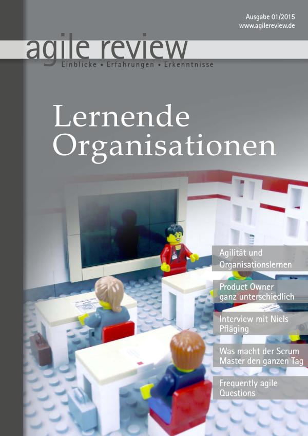 agile review Leseprobe Lernende Organisation (2015/1)