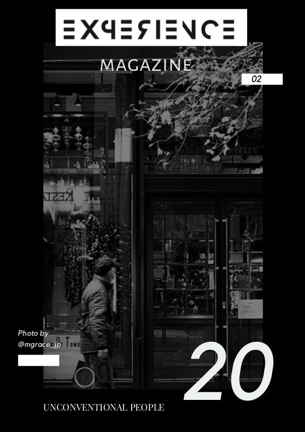 EXPERIENCE magazine #02 02 EXPERIENCE magazine GENNAIO 2020..