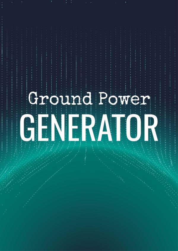 Ground Power Generator PDF System Download